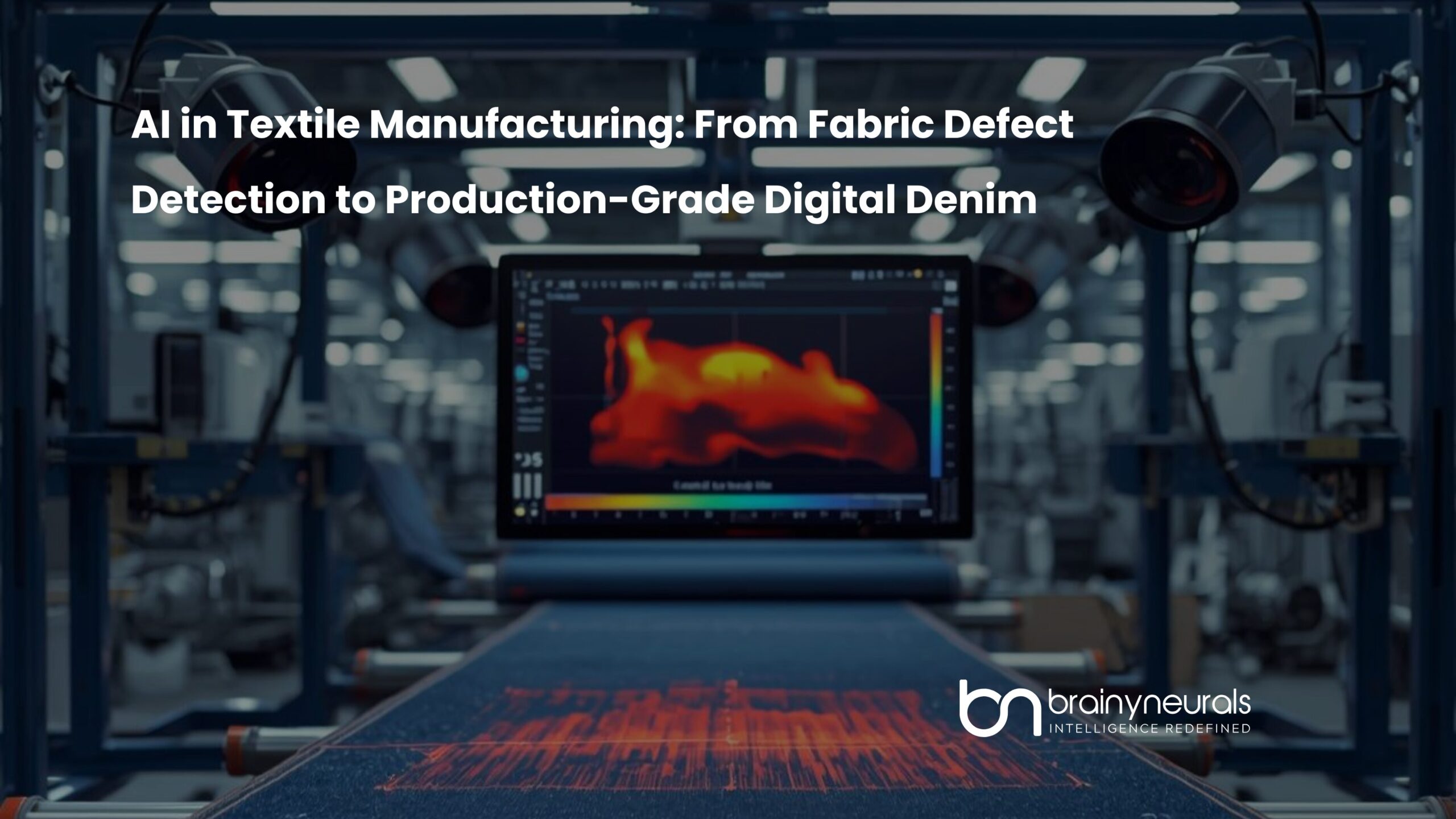 AI fabric defect screen in manufacturing