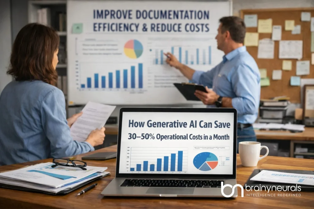 How Generative AI Can Save 30–50% Operational Costs in a Month