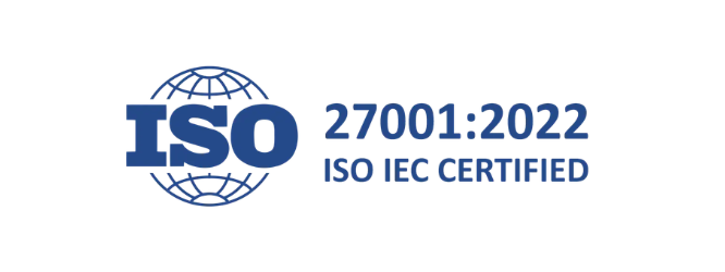 ISO 27001 Certified